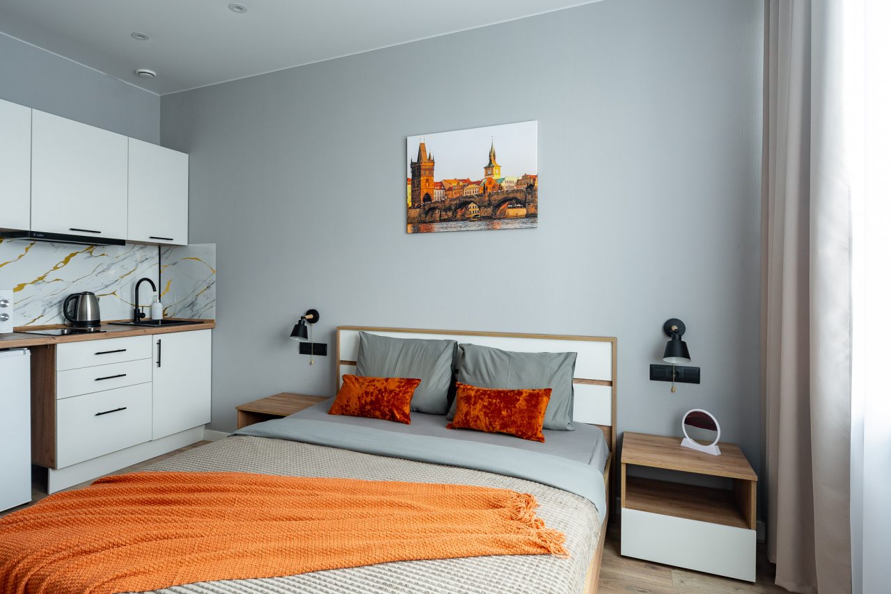 Студио (Номер Prague), Апартаменты Студии в апарт-комплексе