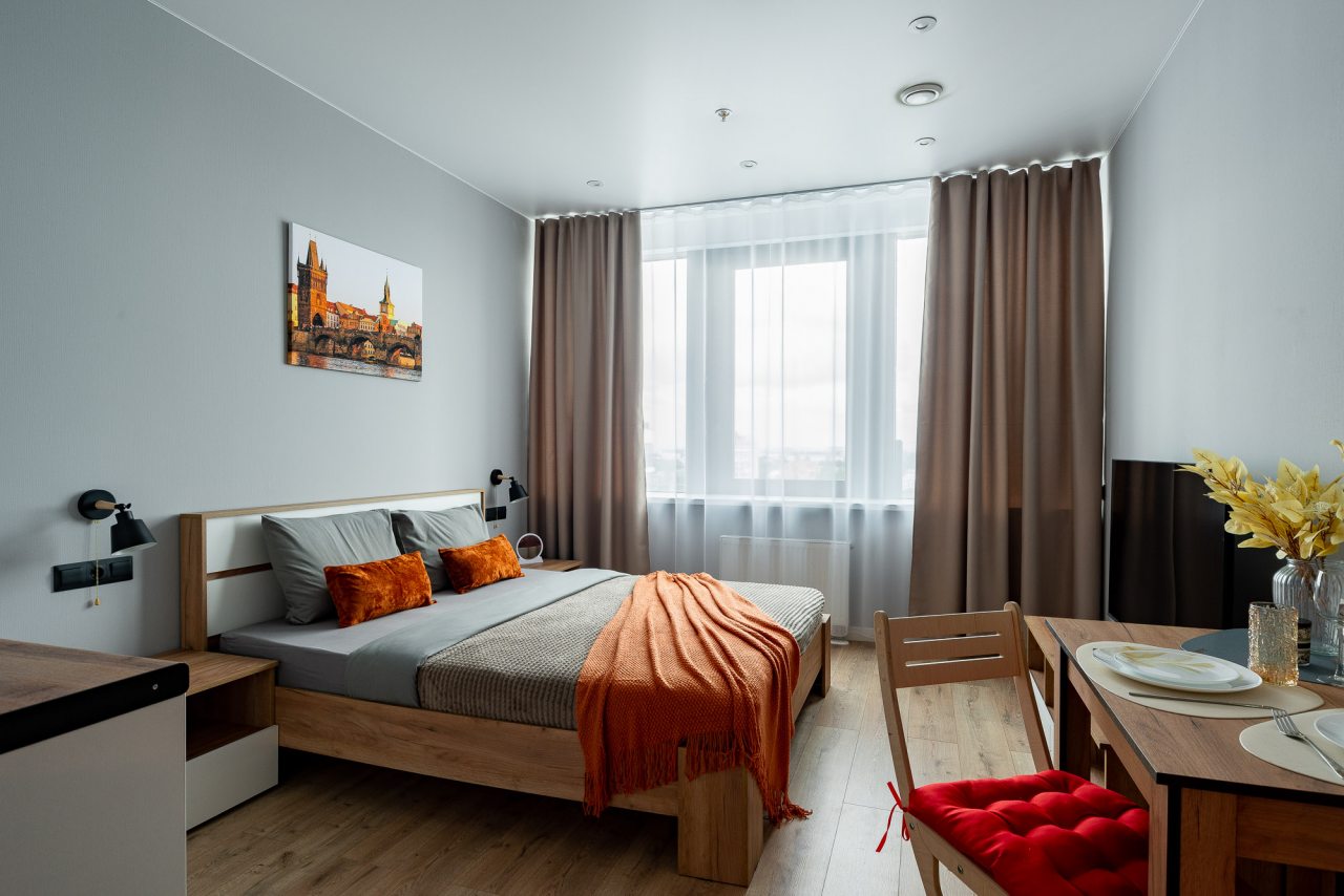 Студио (Номер Prague), Апартаменты Студии в апарт-комплексе