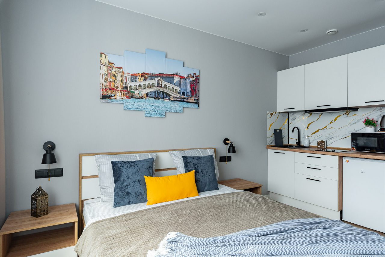 Студио (Номер Venice), Апартаменты Студии в апарт-комплексе