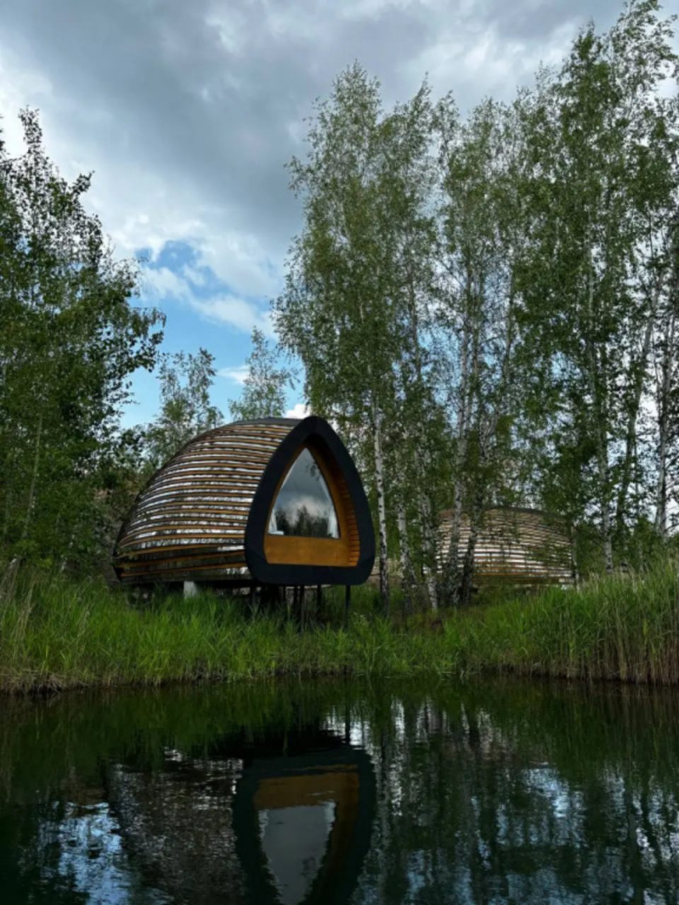 Дом (Лунный модуль с купелью), Глэмпинг Аномалия