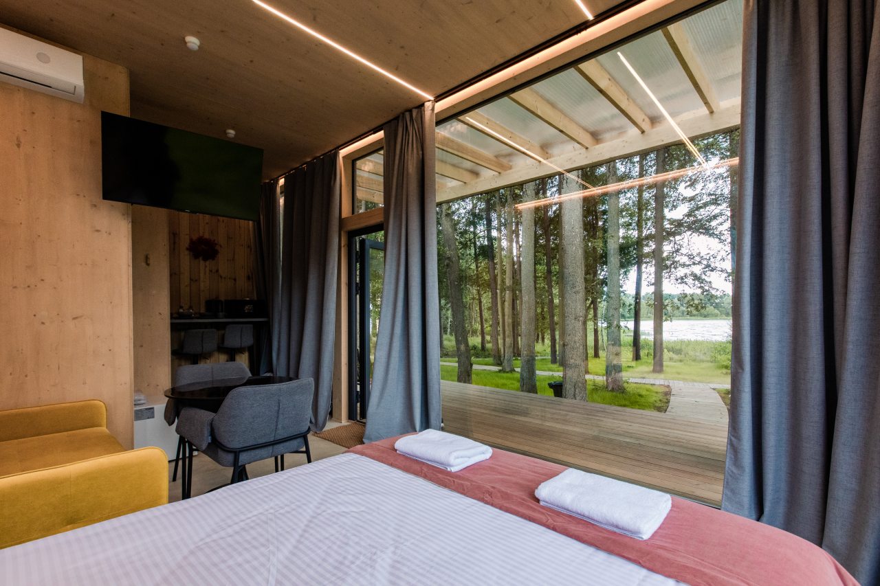 Двухместный (Дом Зазеркалье с кондиционером), Загородный дом Magic Club Hotel Istra
