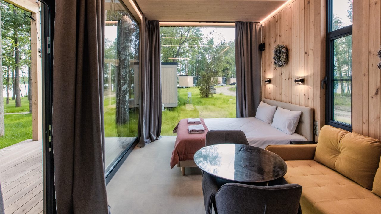 Двухместный (Дом Зазеркалье с кондиционером), Загородный дом Magic Club Hotel Istra