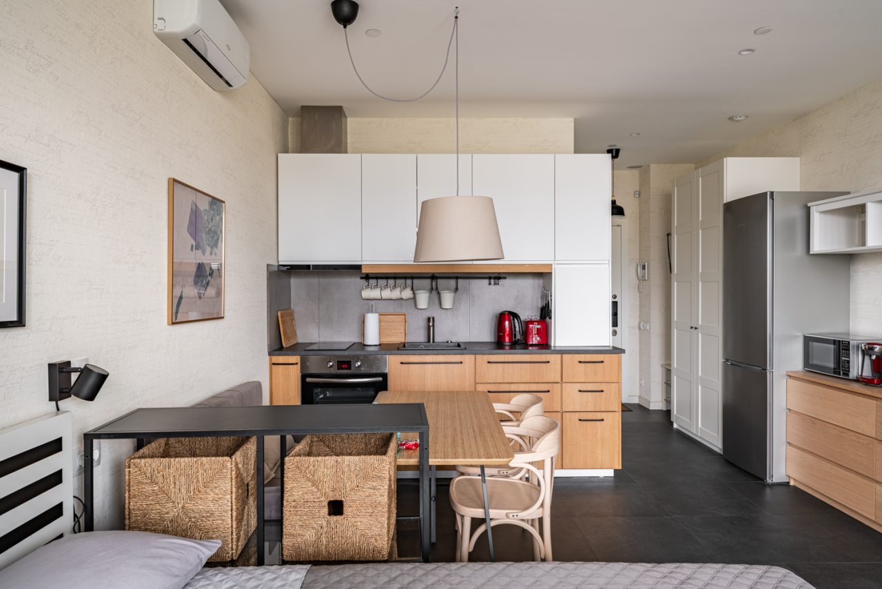 Трёхместный и более (Апартаменты ApartPro Delux на Ходынке), Квартира Видовая Delux на Ходынке