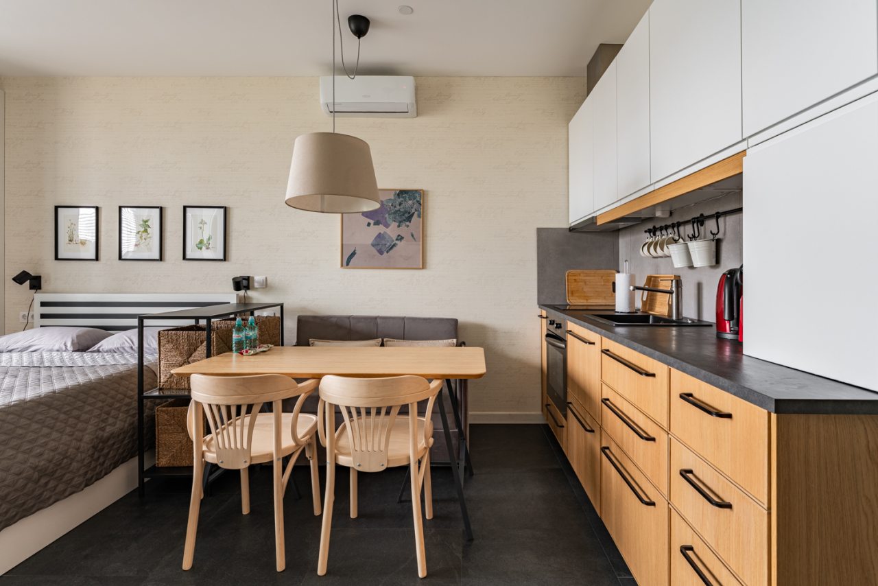 Трёхместный и более (Апартаменты ApartPro Delux на Ходынке), Квартира Видовая Delux на Ходынке