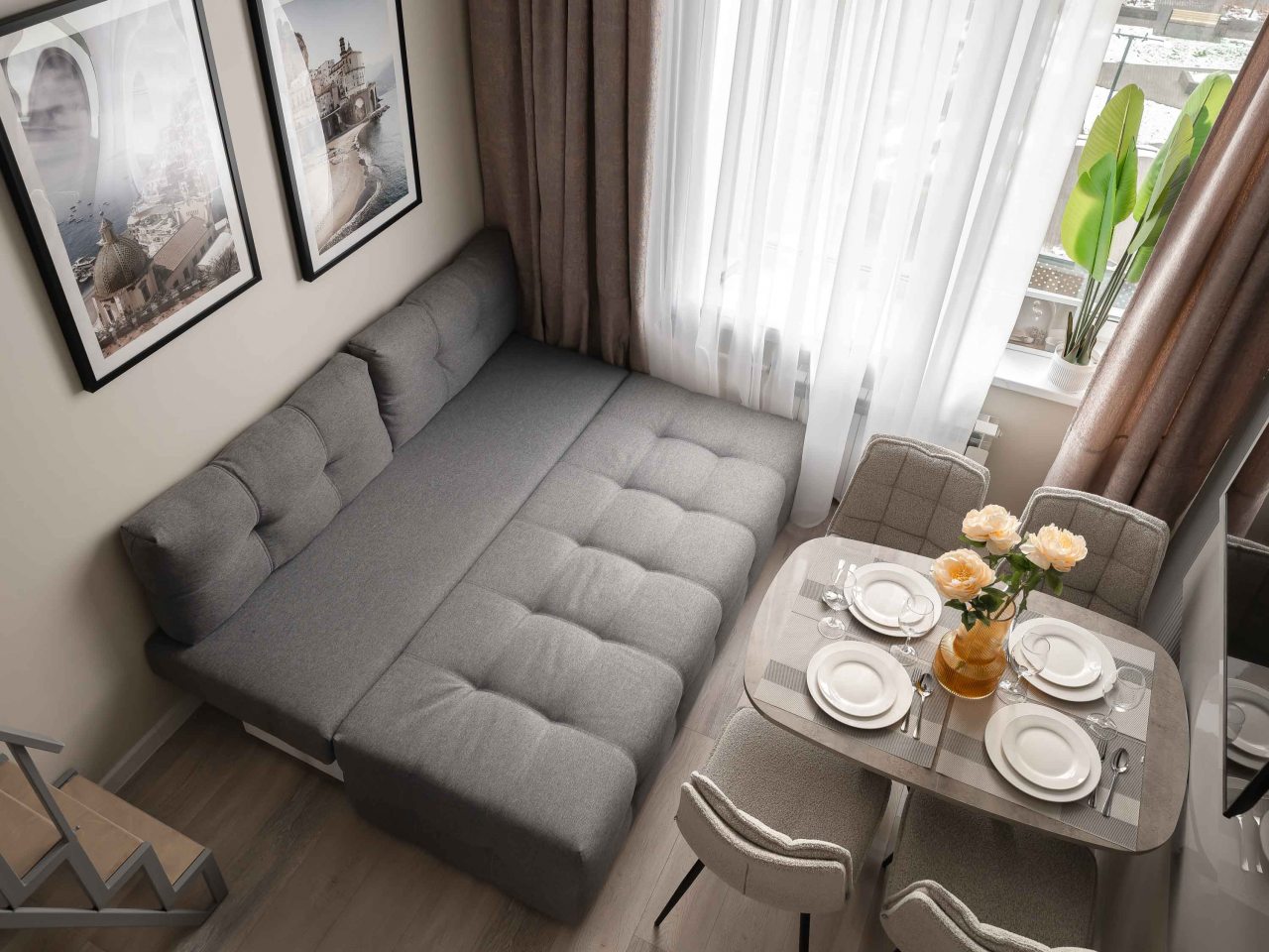 Четырехместный (Улучшенный), Апартаменты Knokey Текстильщики