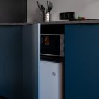 Двухместный (Студия с кухней с двумя односпальными кроватями), Отель GREENFEEL Stavropol