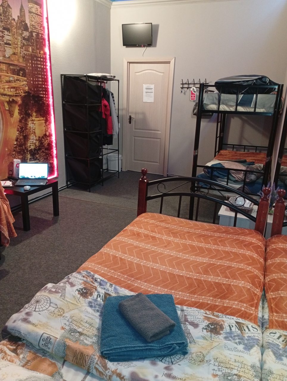 Семейный однокомнатный номер на 3х гостей