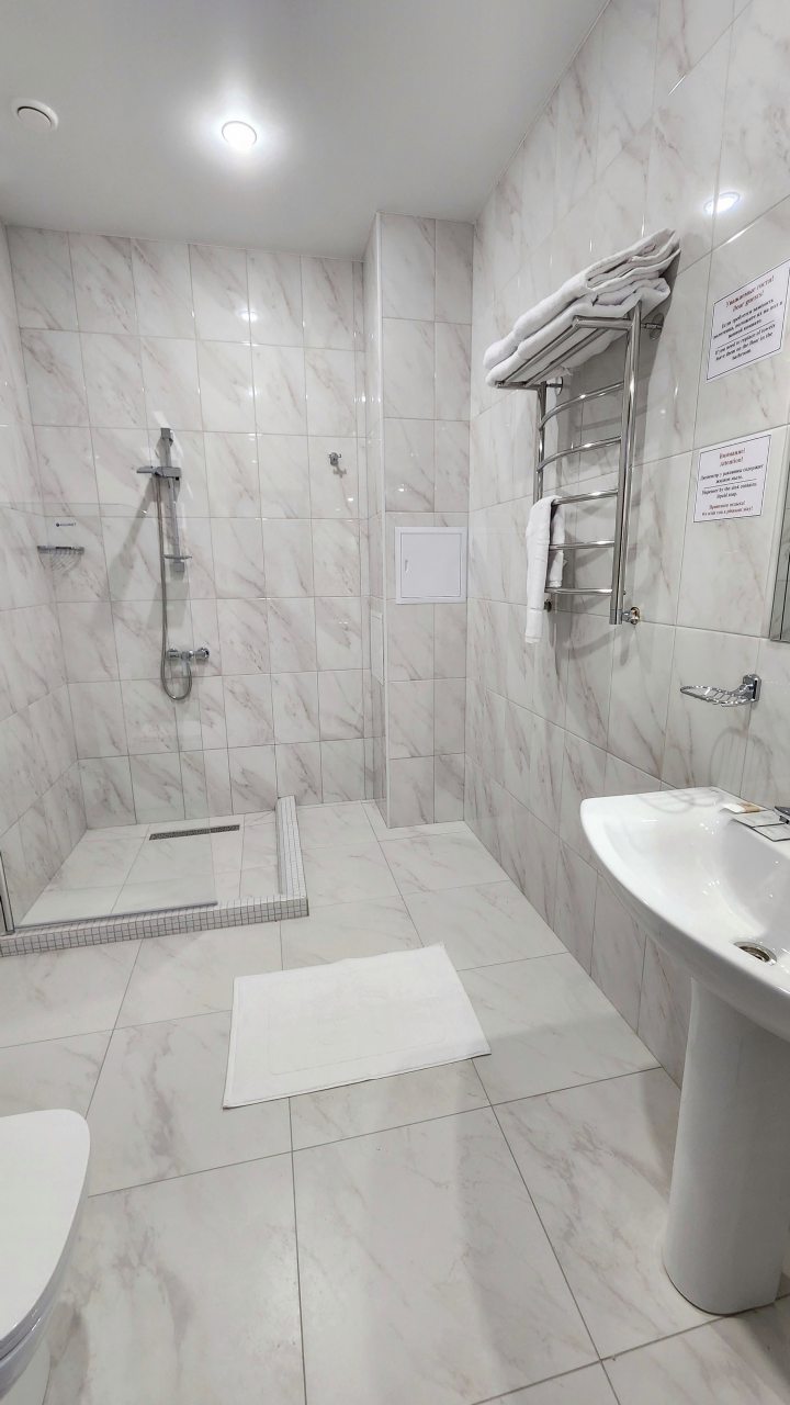 Люкс (Люкс с большой двуспальной кроватью и диваном), Отель БОЛКОНСКИЙ