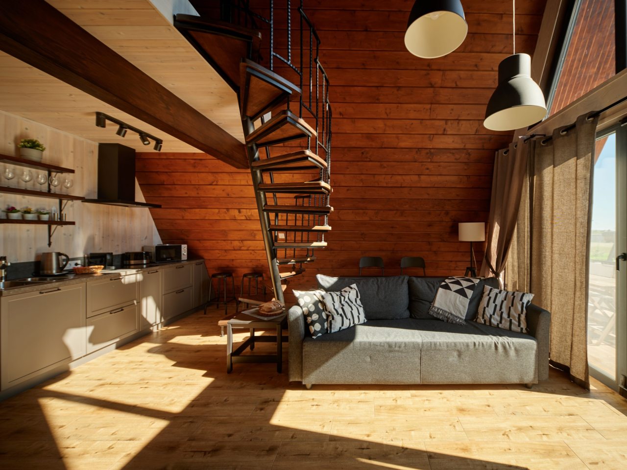 Апартаменты (Дом A-frame), Глэмпинг Бухта Беринга