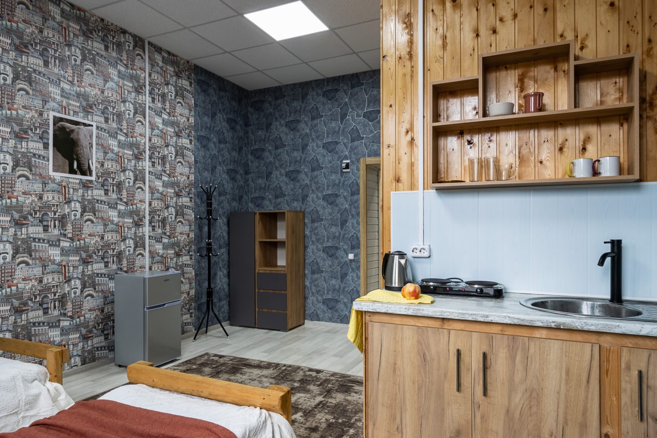 Апартаменты (Двухместные апартаменты с кухней), База отдыха Усадьба Лебяжье