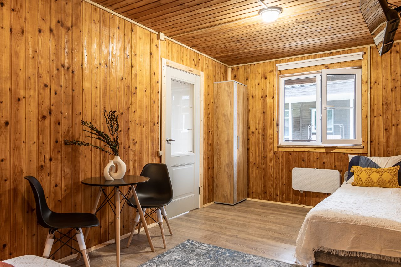 Коттедж (Однокомнатный коттедж), База отдыха Усадьба Лебяжье