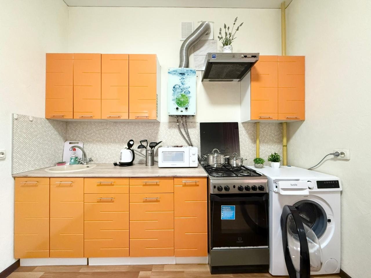 Апартаменты (Двухкомнатные), Апартаменты Рядом с центром на Тульской 76