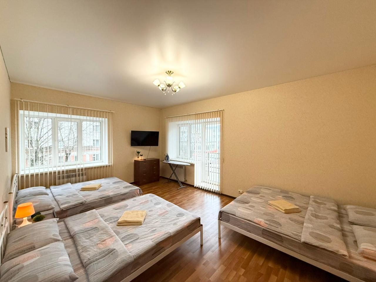 Апартаменты (Двухкомнатные), Апартаменты Рядом с центром на Тульской 76