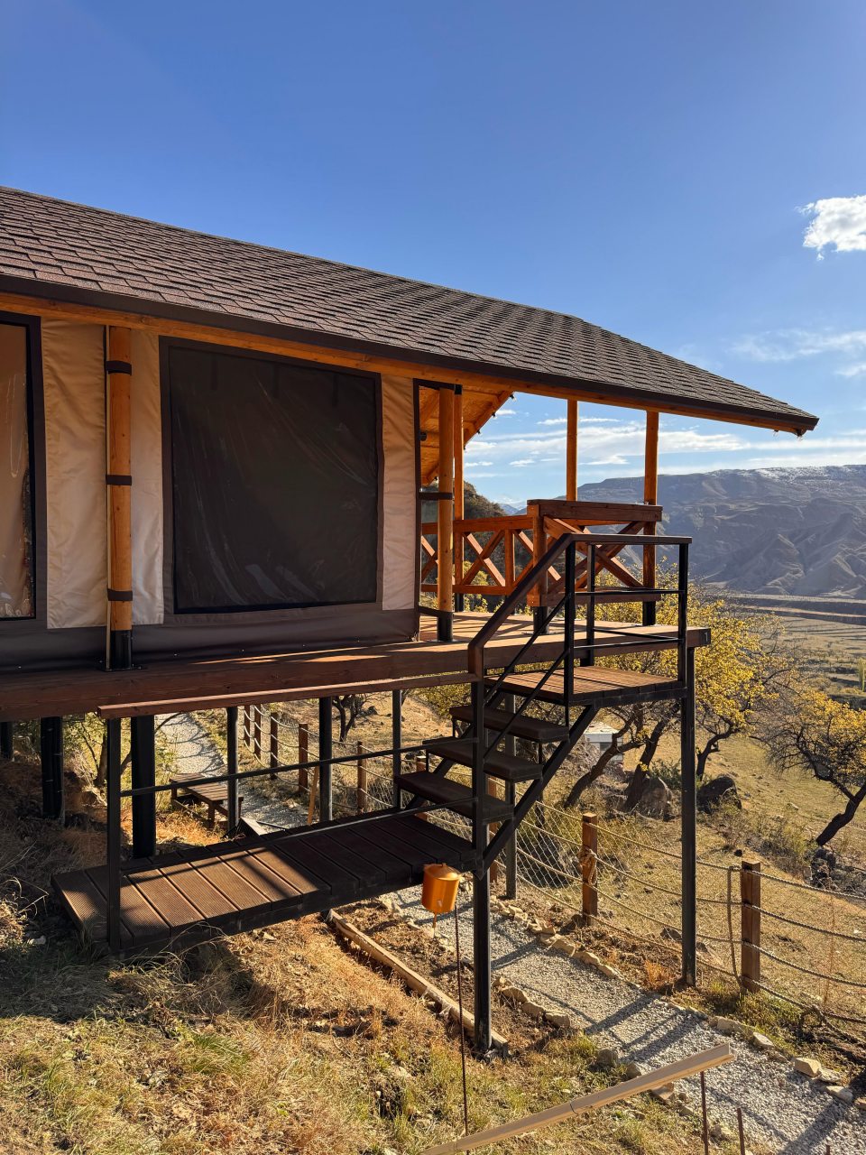 Двухместный (Шатёр «Эко»), Ramina Gunib Glamping