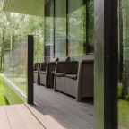 Таунхаус (Glass Box 85 Premium), Гостевой дом Домик в соснах
