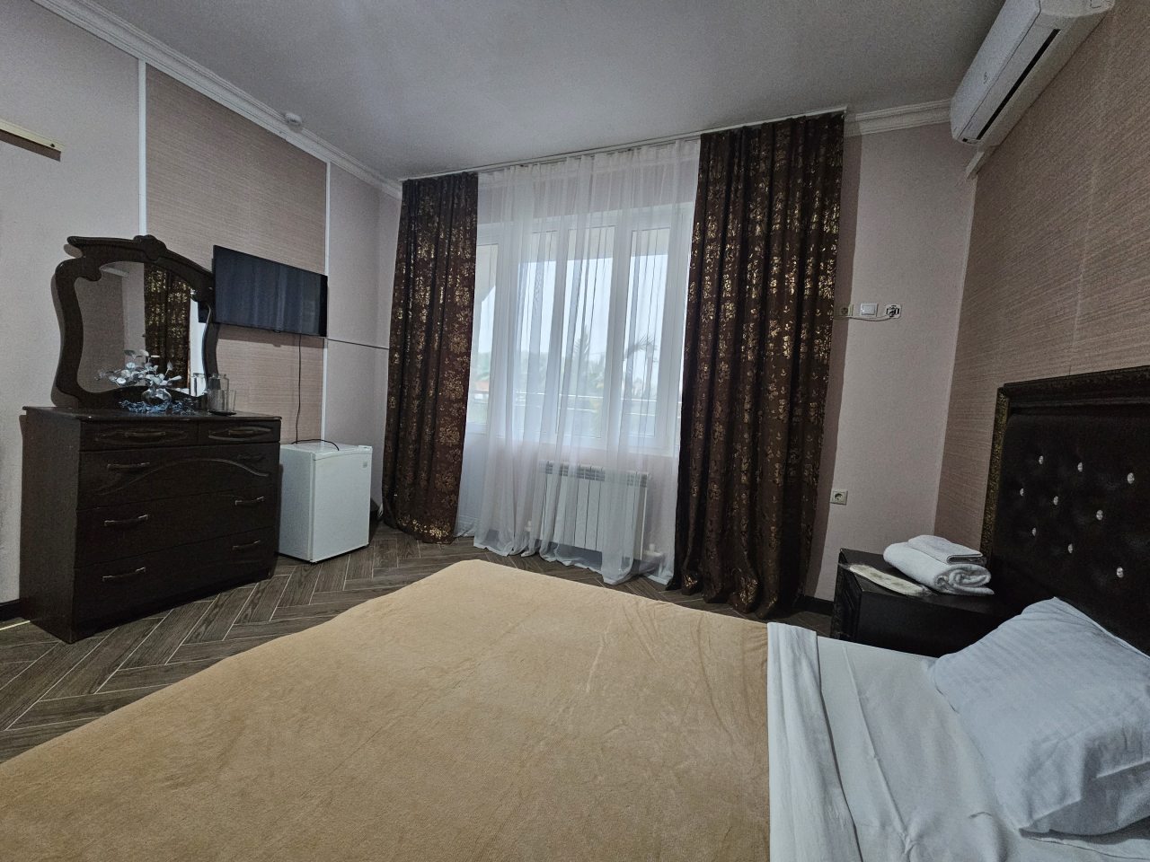 Трехместный (Стандартный номер с балконом), Гостевой дом Sea key Уют