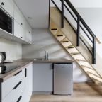 Четырехместный (Двухуровневый четырехместный Junior Suite), Отель Norke Парковая