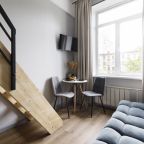 Четырехместный (Двухуровневый четырехместный Superior), Отель Norke Парковая