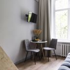 Четырехместный (Двухуровневая четырехместная Студия Deluxe), Отель Norke Парковая