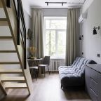 Четырехместный (Двухуровневая четырехместная Студия Deluxe), Отель Norke Парковая