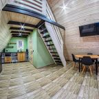 Коттедж (A-frame в сосновом лесу), Коттедж А-фрейм в сосновом лесу