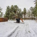 Банный чан, Коттедж А-фрейм в сосновом лесу