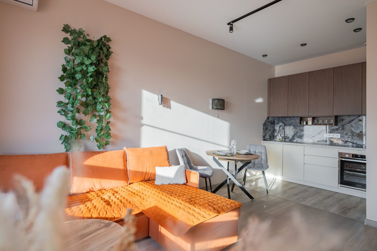 Квартира (Birchhouse), Апартаменты Уютная и комфортабельная квартира около метро Спартак