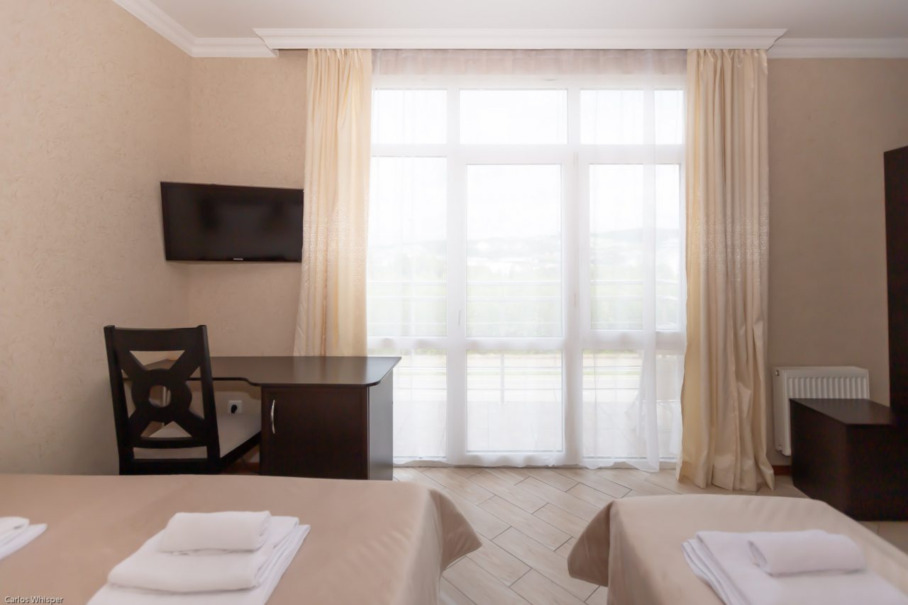 Двухместный (Стандартный номер с балконом (3)), Гостевой дом Лидер