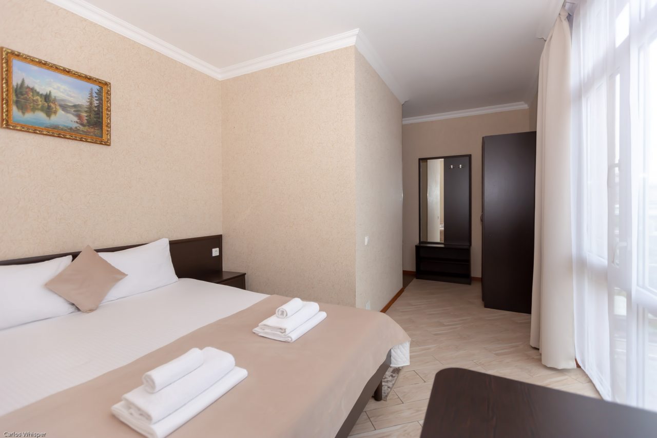 Двухместный (Стандартный номер с балконом (3)), Гостевой дом Лидер