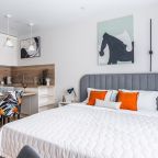 Зона спальни.