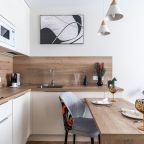 Кухонная и обеденная зона