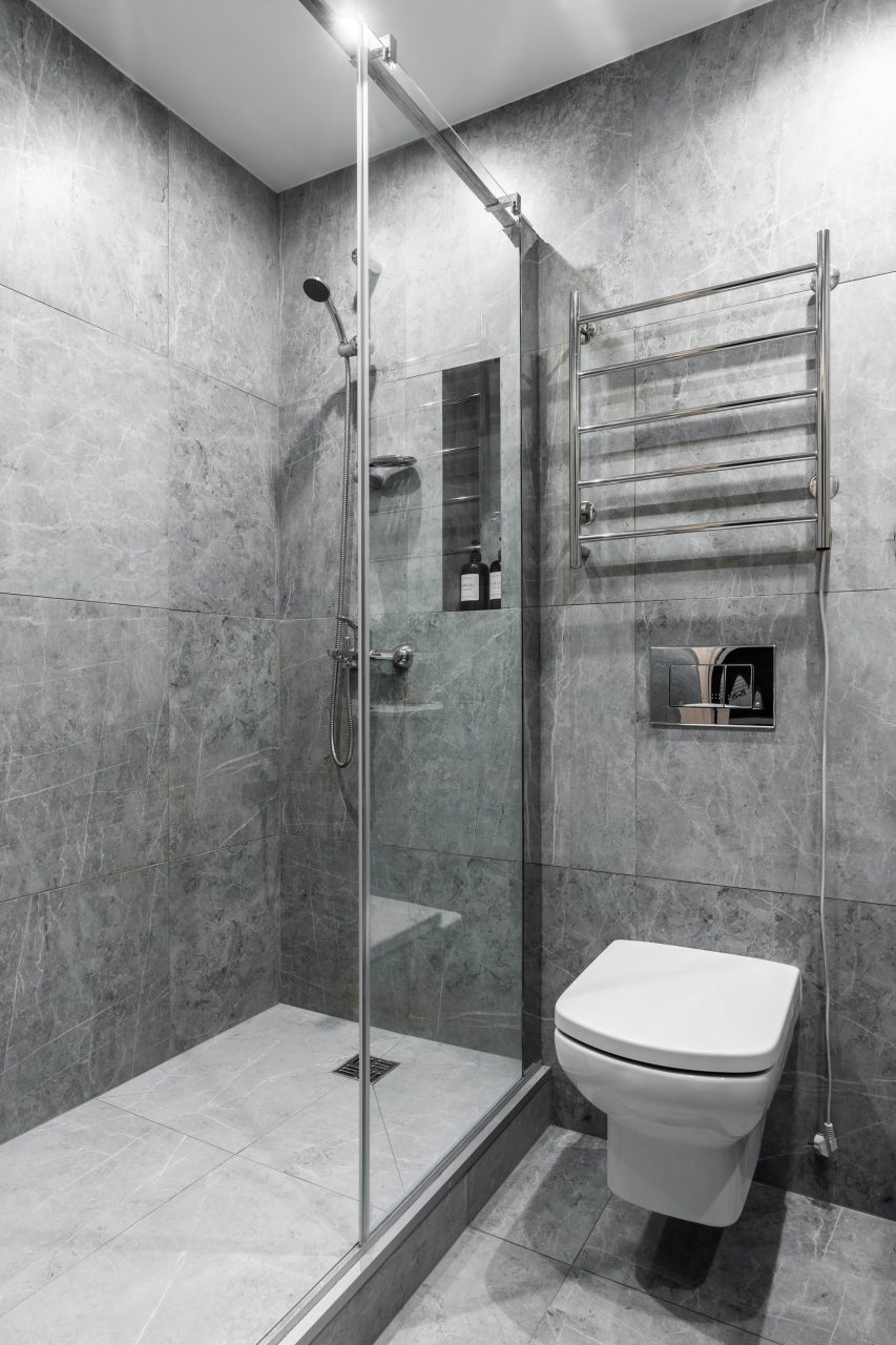 Ванная комната с душем