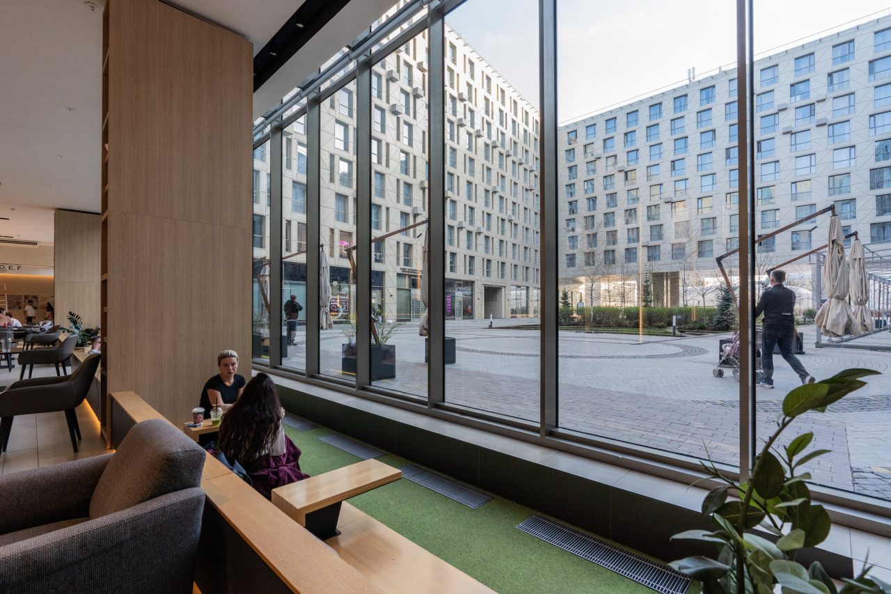 Общая лаундж зона.