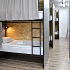 Двенадцатиместный (Кровать в общем женском номере на 12 кроватей), Номера Хостел 44