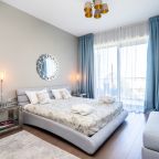 Люкс (Двухкомнатный на 8 этаже с видом на море (кровать+диван)), Видовой апарт-отель жк актер гэлакси