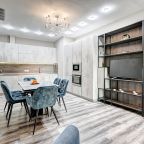 Люкс (Двухкомнатный на 3 этаже вид на море. Кровать+диван 3 м+ кресло), Видовой апарт-отель жк актер гэлакси