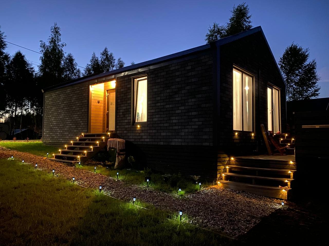 Коттедж (Мятный), База отдыха FlatPoint