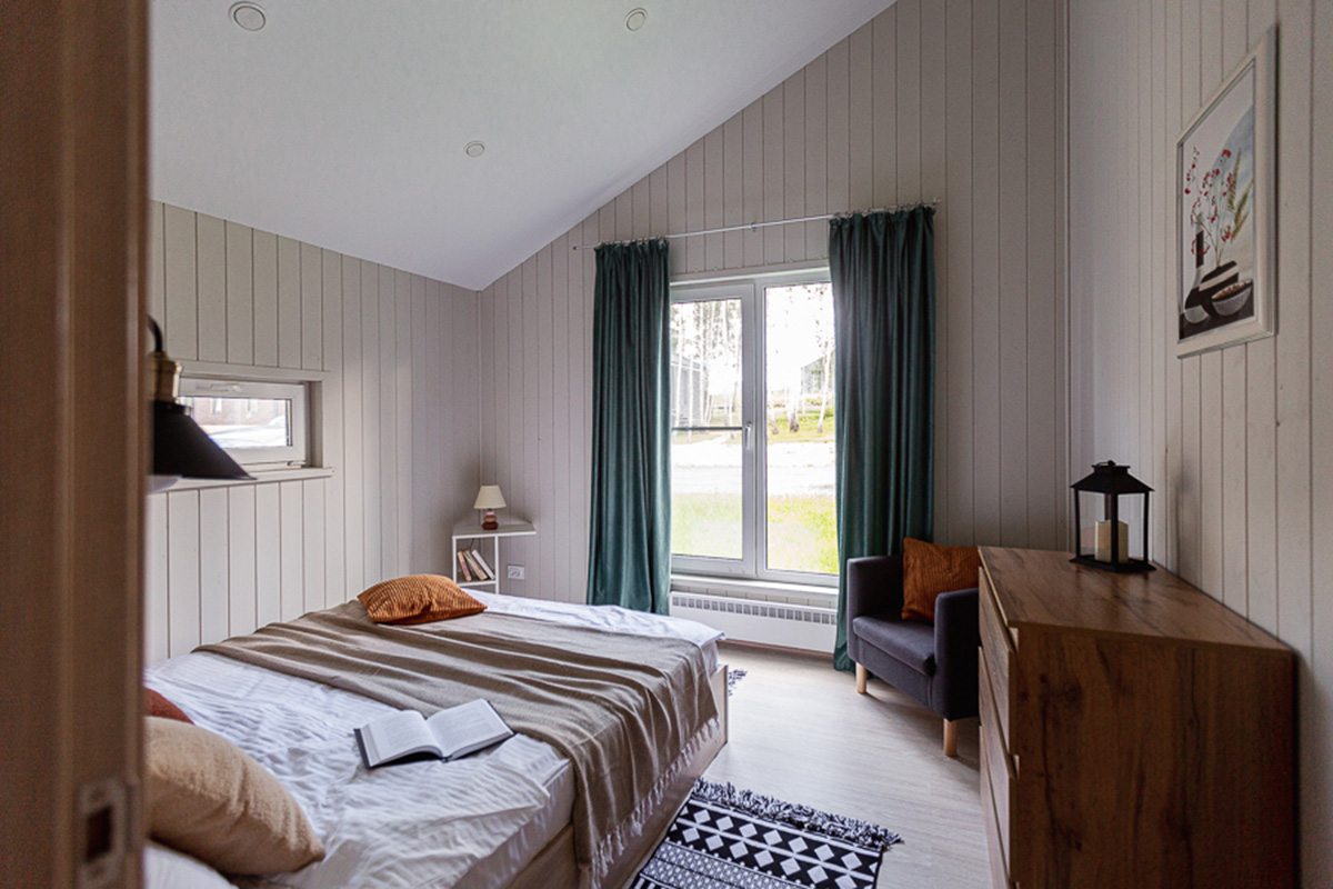 Коттедж (Ореховый с сауной), База отдыха FlatPoint