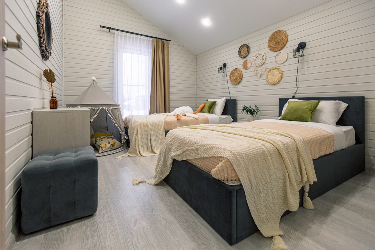 Коттедж (Лимонный), База отдыха FlatPoint