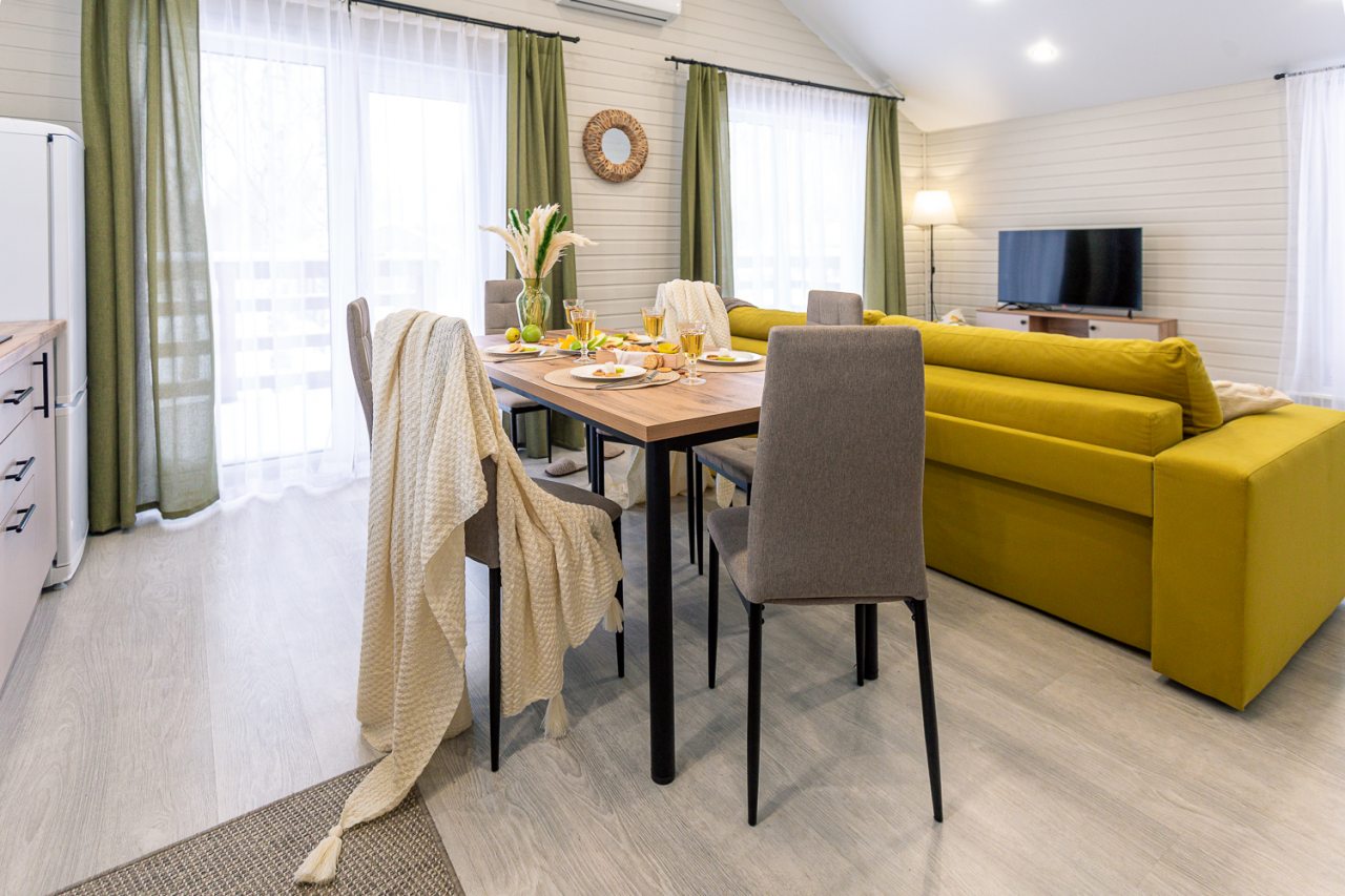 Коттедж (Лимонный), База отдыха FlatPoint