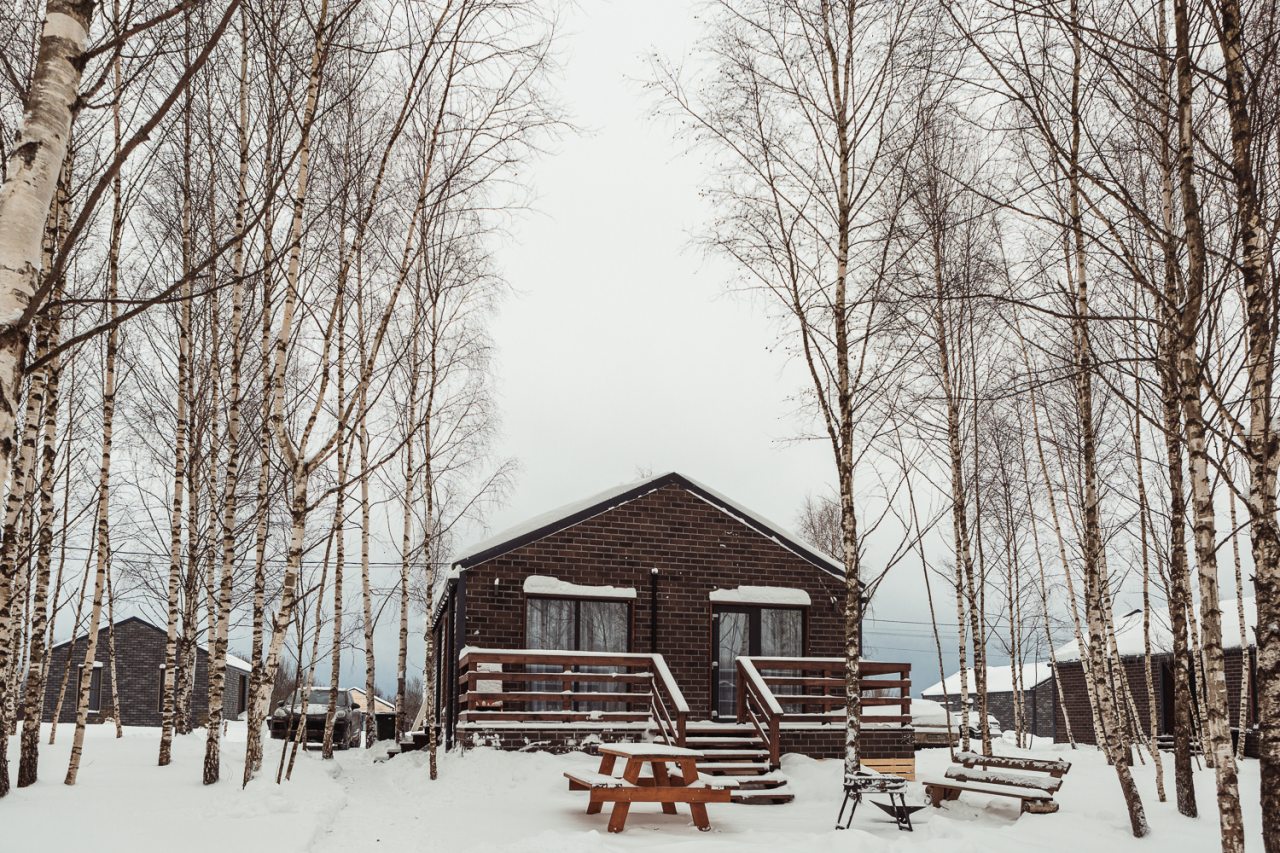 Коттедж (Лимонный), База отдыха FlatPoint