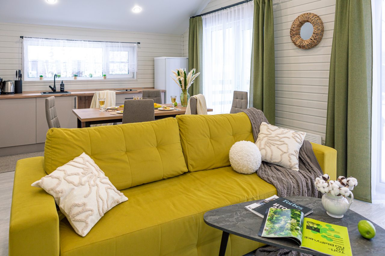 Коттедж (Лимонный), База отдыха FlatPoint