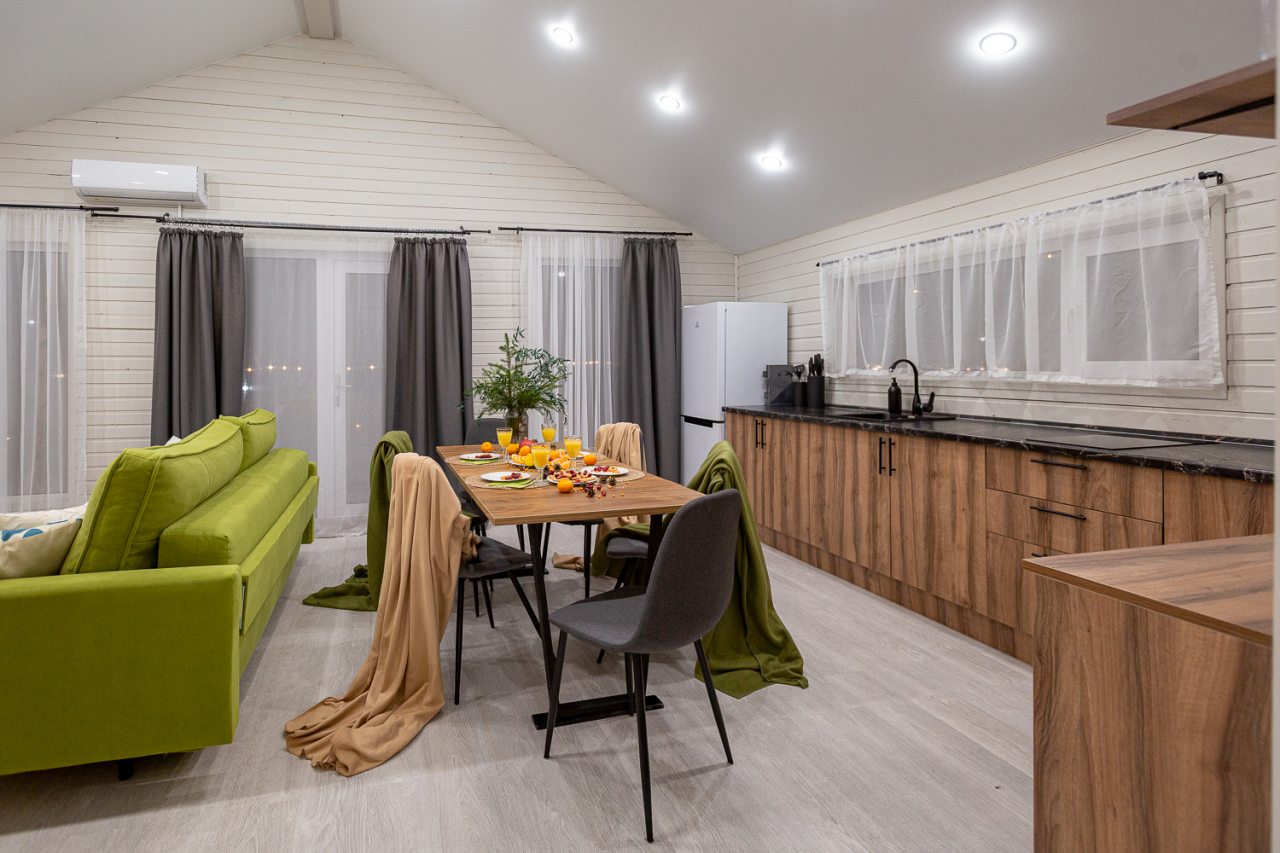 Коттедж (Оливковый), База отдыха FlatPoint