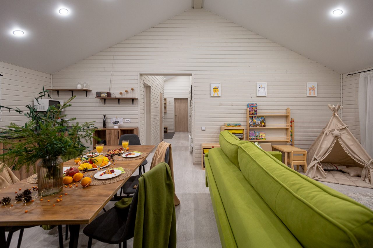 Коттедж (Оливковый), База отдыха FlatPoint