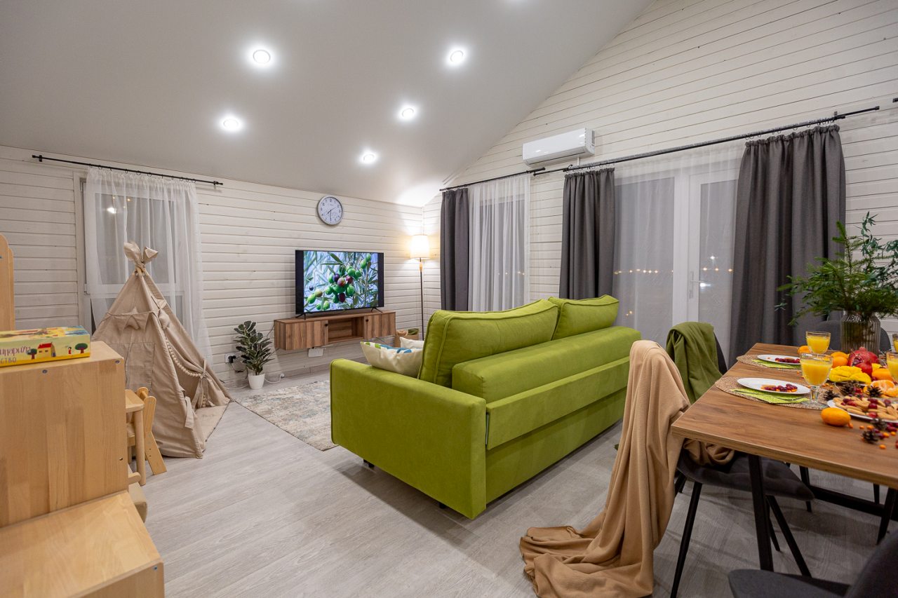 Коттедж (Оливковый), База отдыха FlatPoint