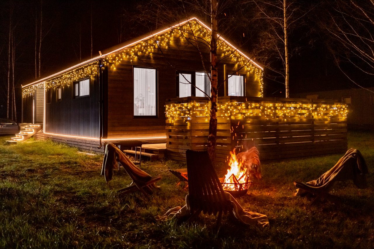 Коттедж (Оливковый), База отдыха FlatPoint