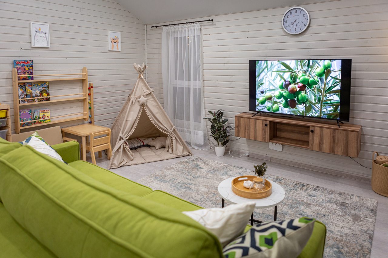 Коттедж (Оливковый), База отдыха FlatPoint