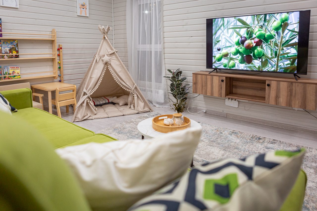 Коттедж (Оливковый), База отдыха FlatPoint