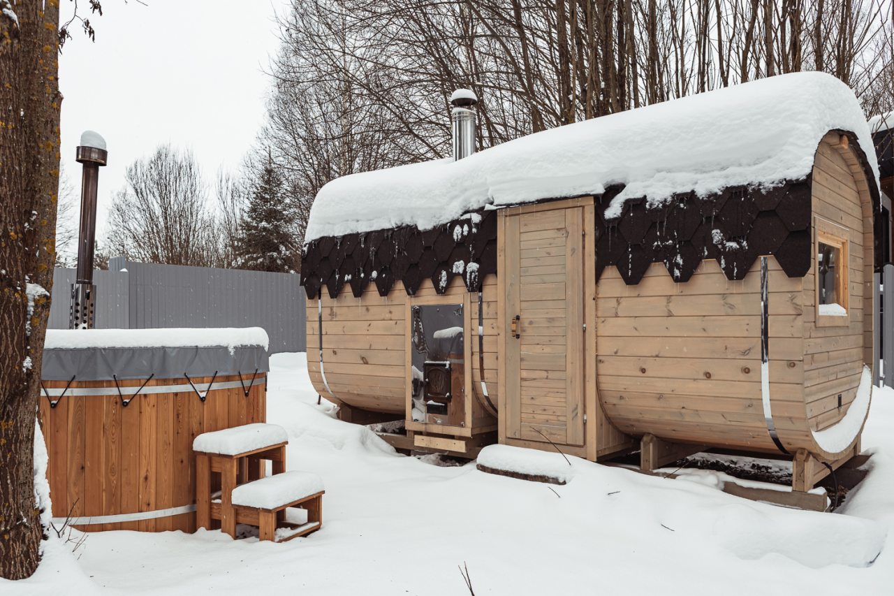 Коттедж (Хвойный), База отдыха FlatPoint