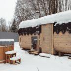 Коттедж (Хвойный с баней и чаном), База отдыха FlatPoint